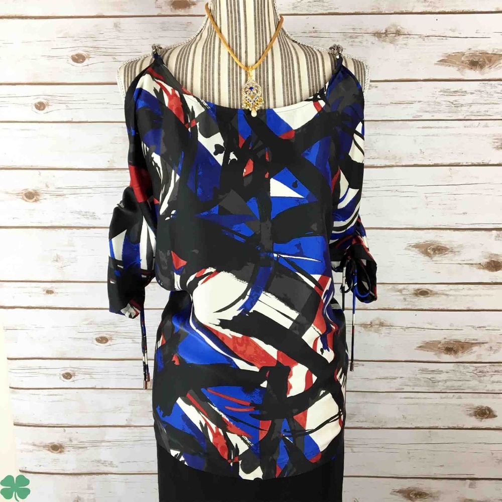 Michael Kors Cold Shoulder Tunic Size M - Picture 2 of 9
